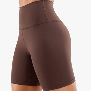 Brown Bike Shorts